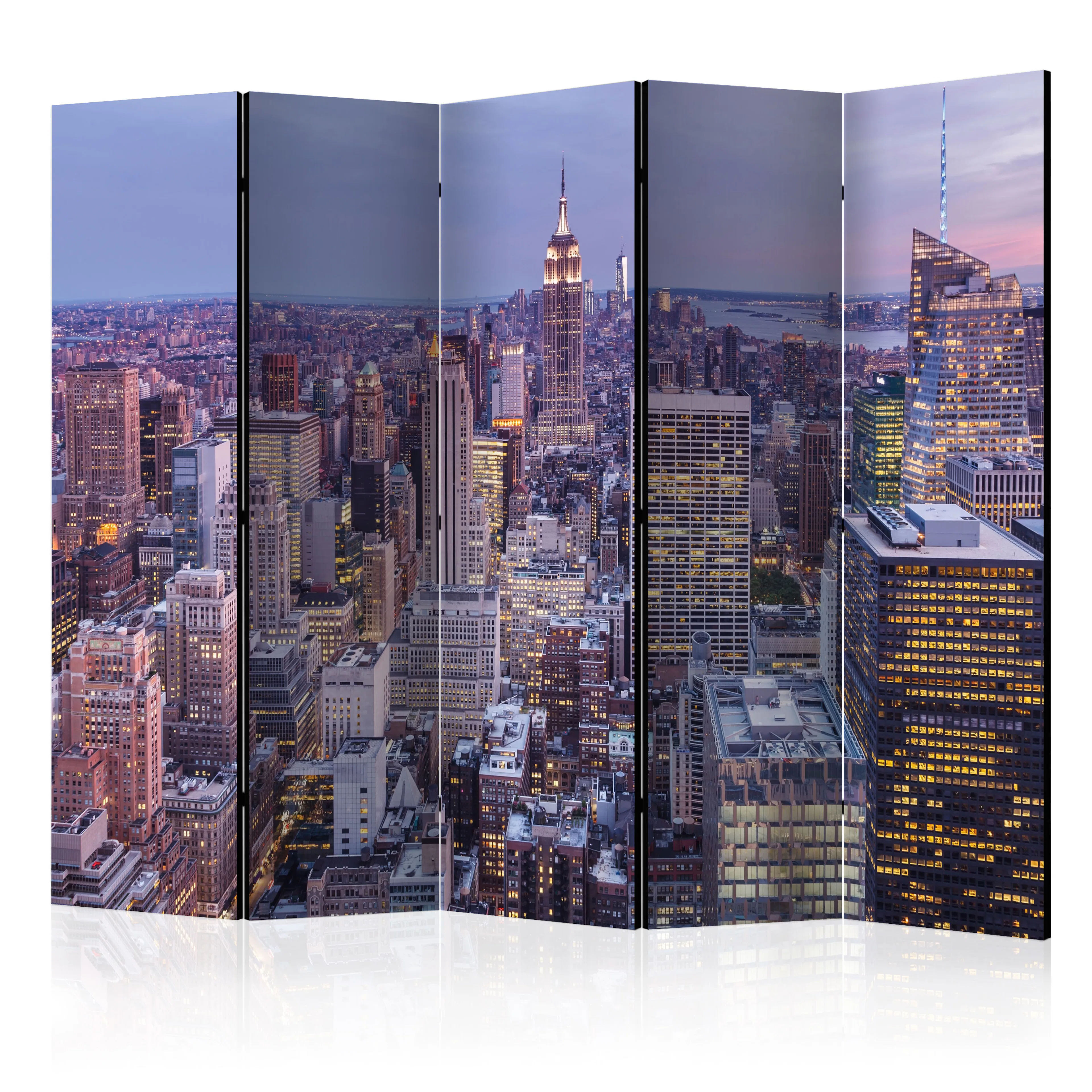 Rumsavdelare Skärmvägg Arkiio Evening City II 225x172 cm
