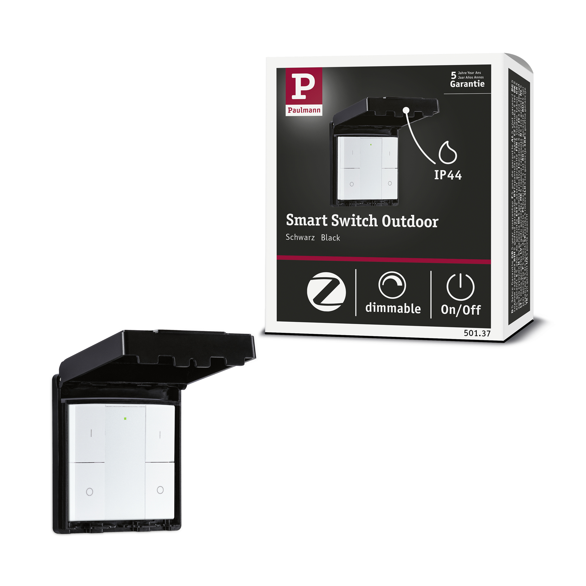 Strömbrytare Paulmann Smart Home Zigbee 3.0 Utomhus