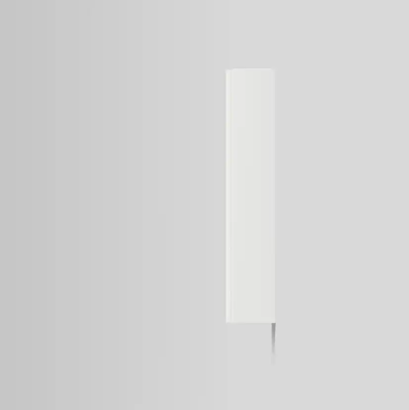 Väggskåp Grip 40/15 Pure White, 2 Hy, Vä Färg: Pure White, Hängning: Vänster
