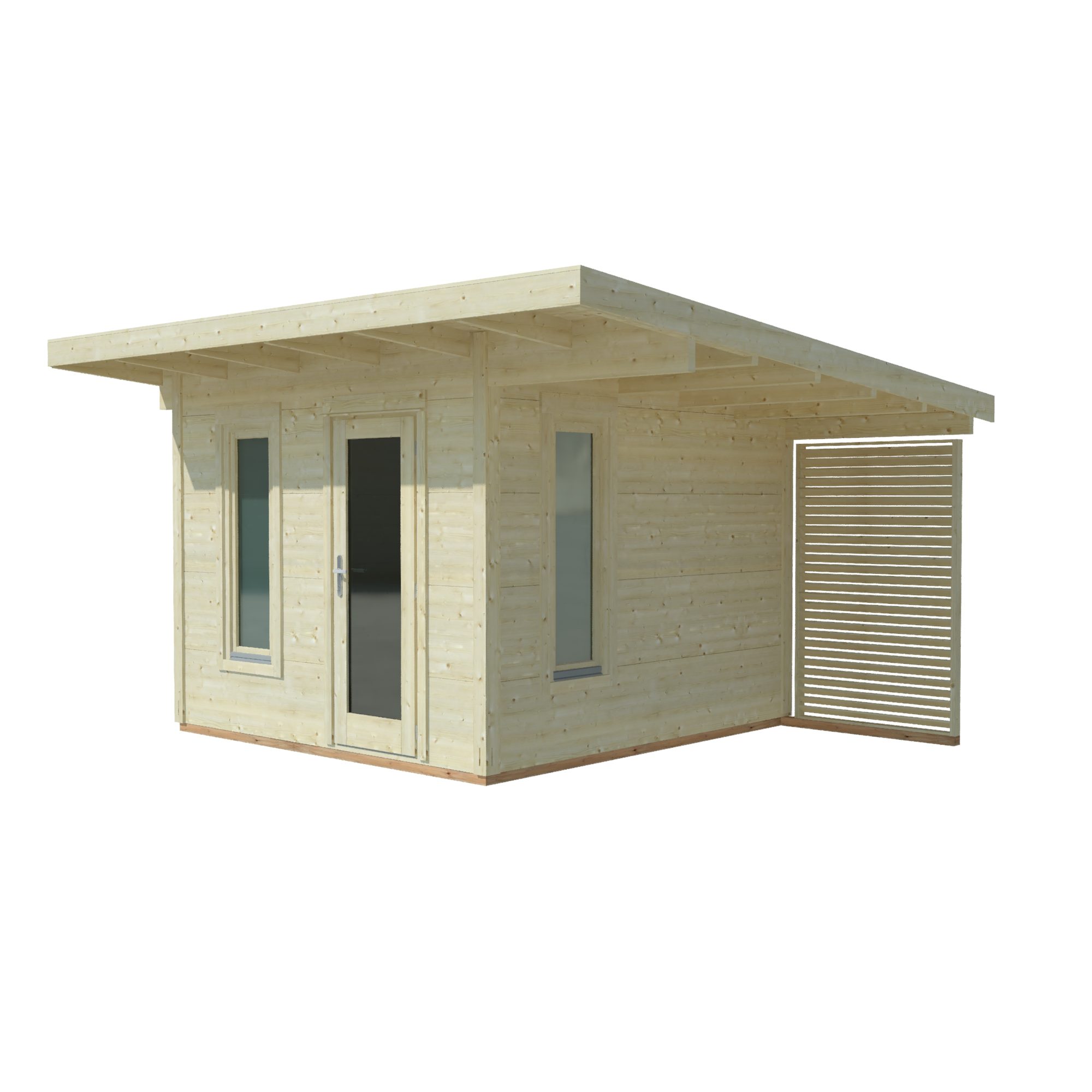 Trädgårdshus Palmako Grace 8,7+4,1 m2