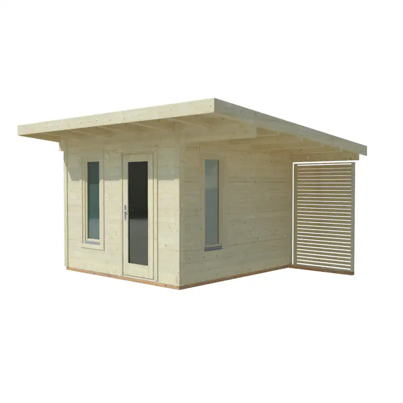 Trädgårdshus Palmako Grace 8,7+4,1 m2