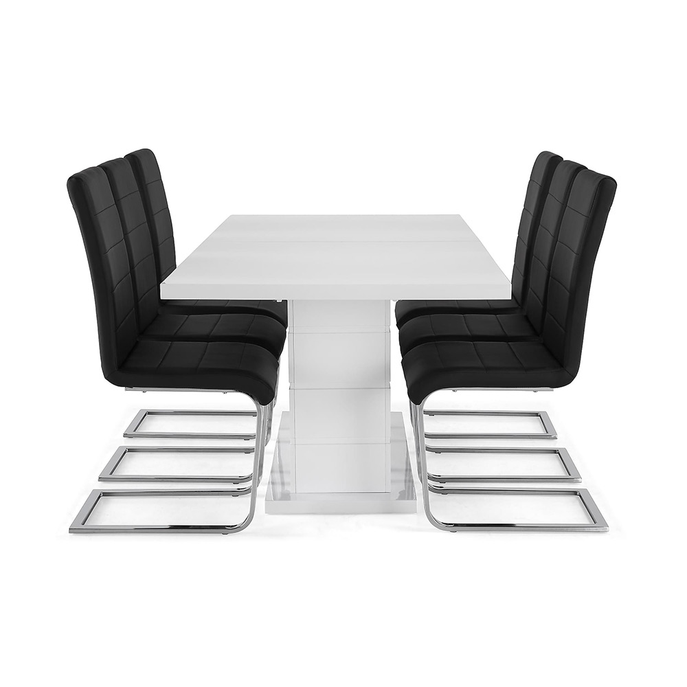 Matgrupp Scandinavian Choice Ratliff med 6 Cibus Stolar