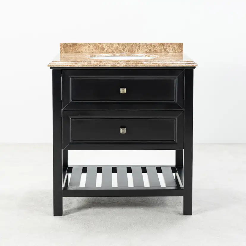 Tvättställsskåp Vesani Utah Beige Marmor
