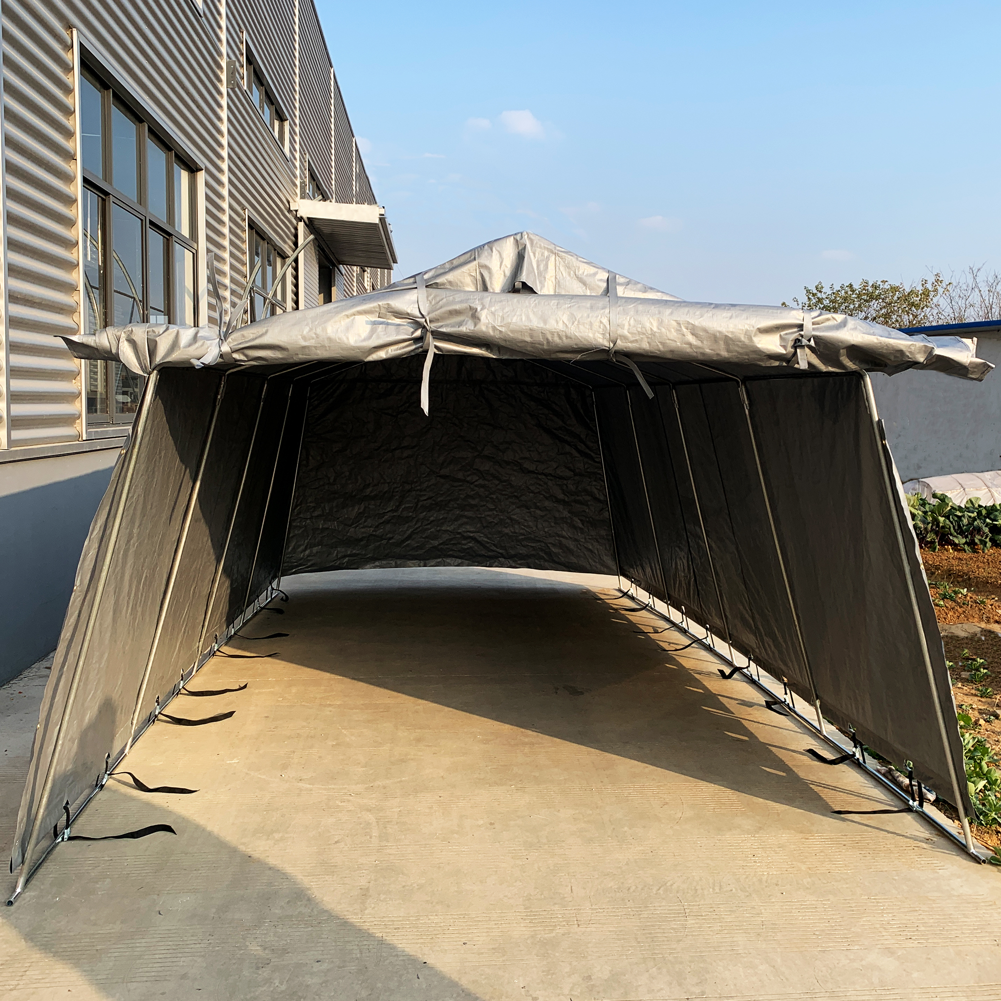 Garagetält Lyfco 13,7m² 200g/m² PE