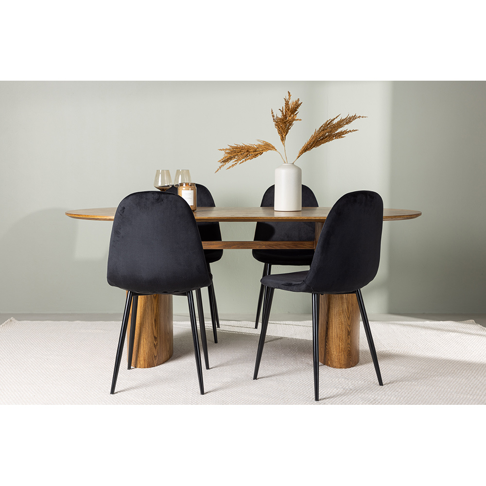 Matgrupp Venture Home Isolde med 4 Polar Stolar