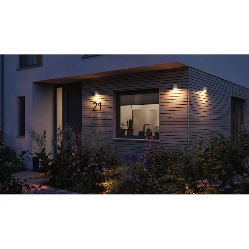 Fasadbelysning Paulmann Flame LED Nedåtljus IP44 230V