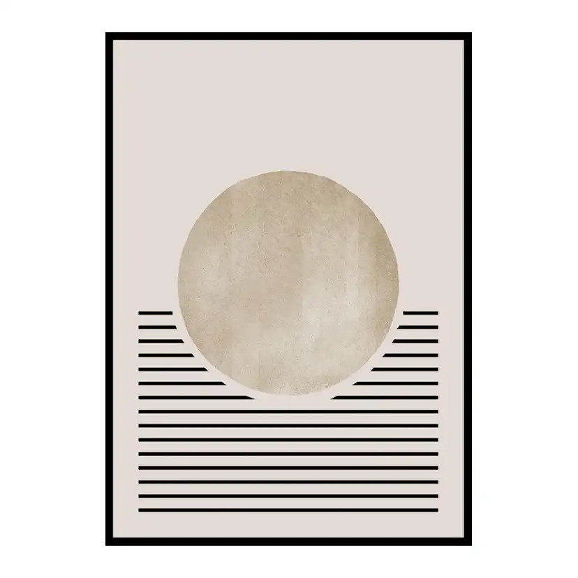 Poster Gallerix Abstract Cuts No2