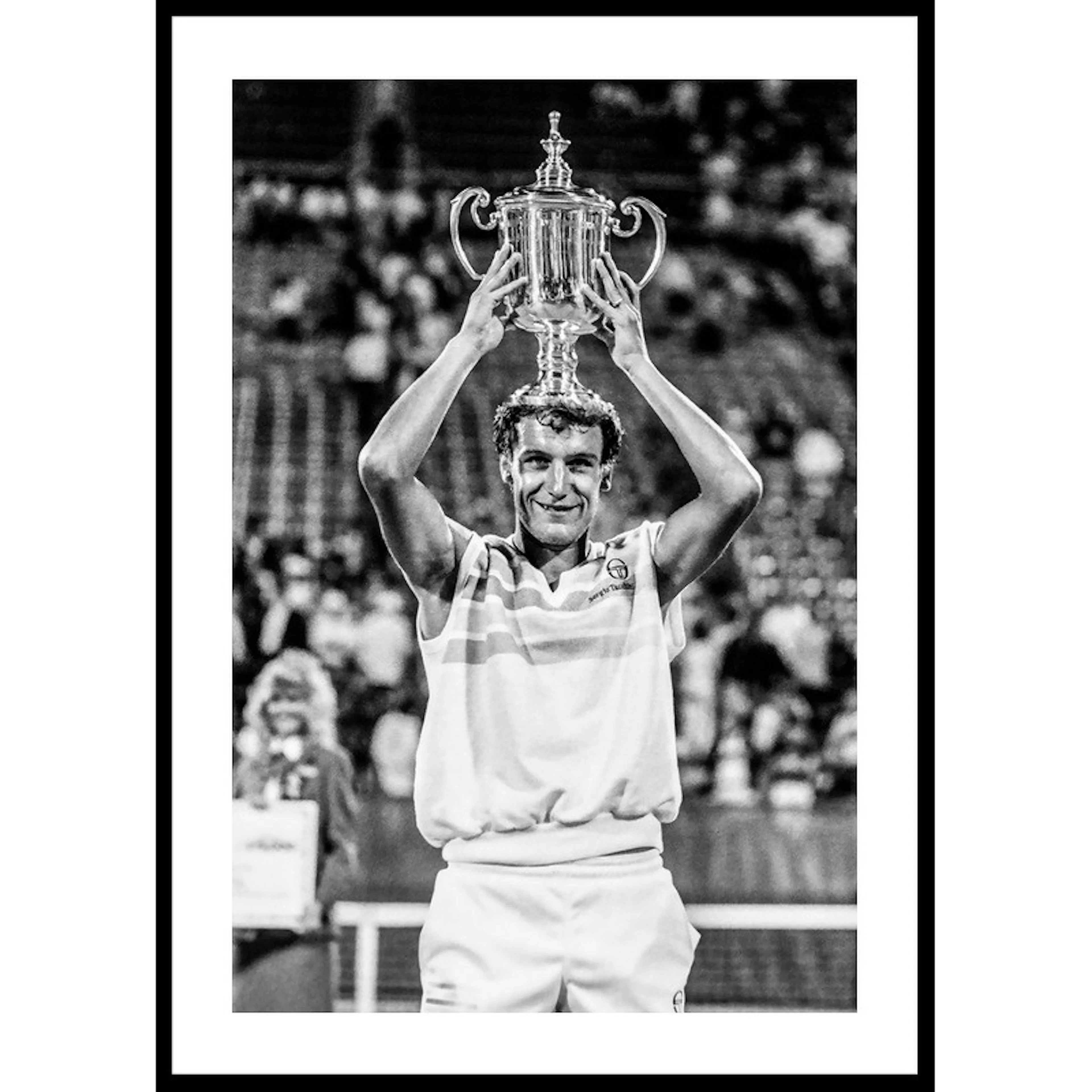 Mats Wilander US Open 1988 50x70 50x70 cm
