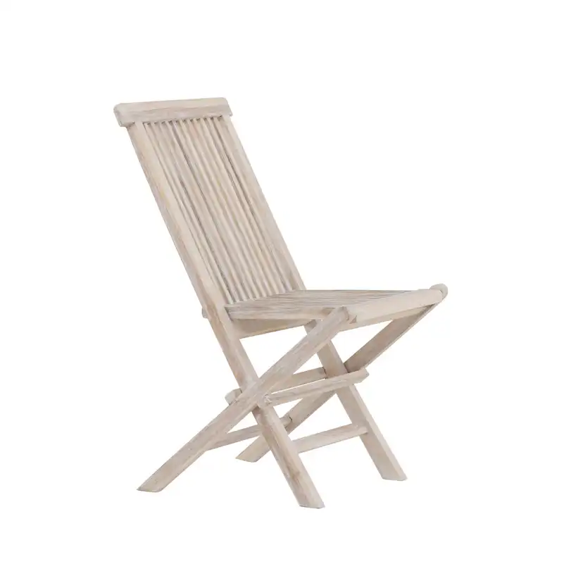 Kenya Dining Chair 2-Pack - Whitewash Vit