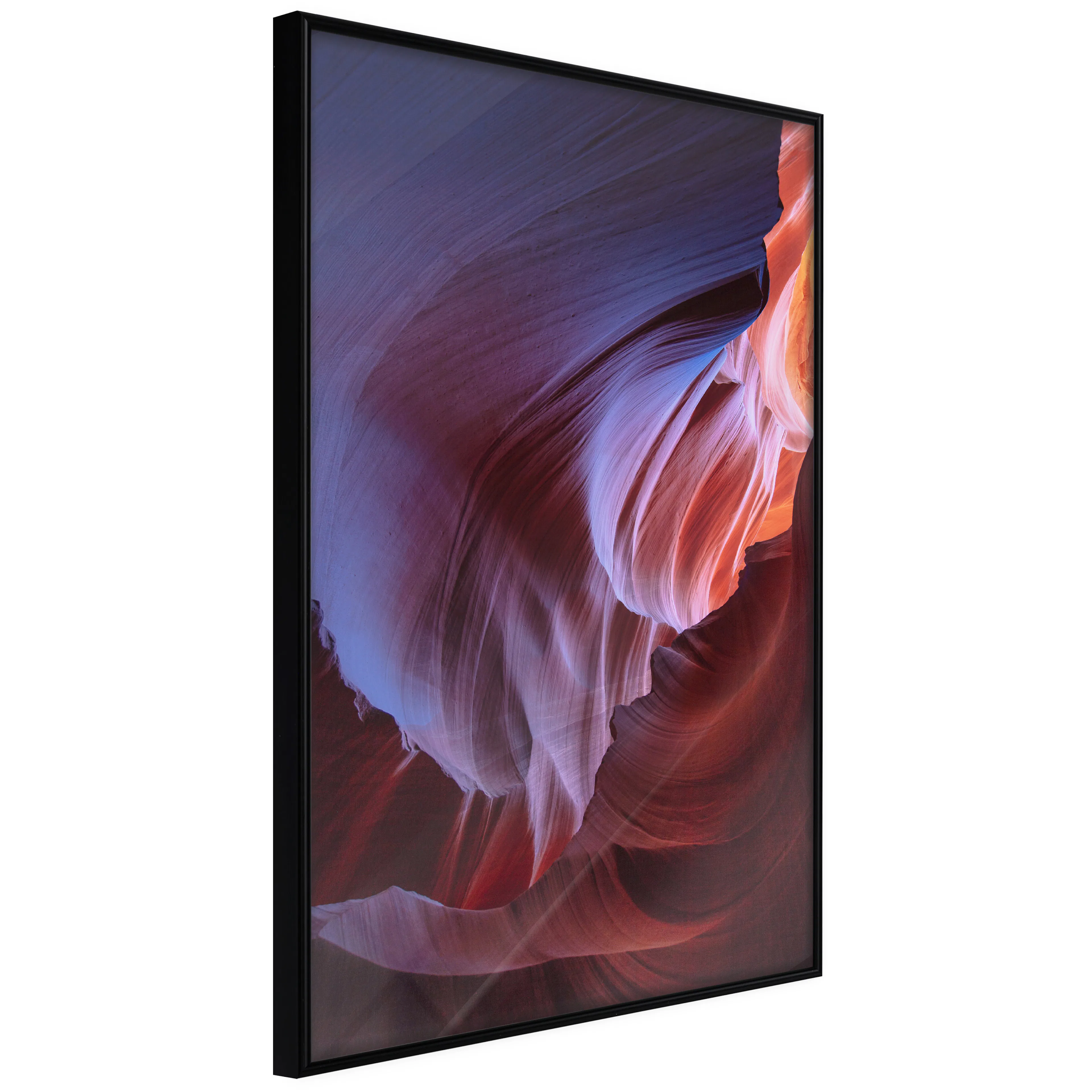 Affisch - Colourful Sandstone [Poster] 20x30 Svart ram, 20x30 cm