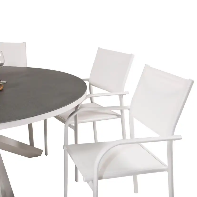 Matgrupp Venture Home Copacabana med 6 Siri Karmstolar