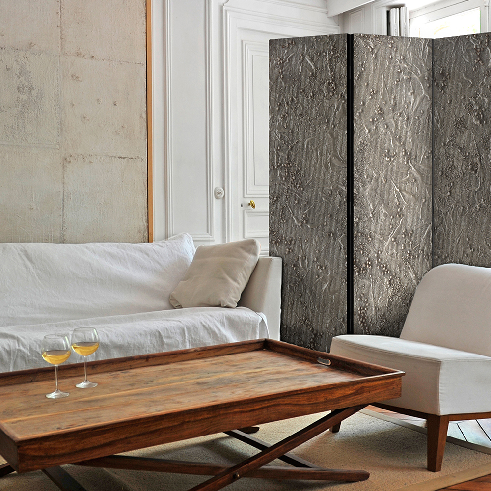 Rumsavdelare Skärmvägg Arkiio Silver Serenade 135x172 cm