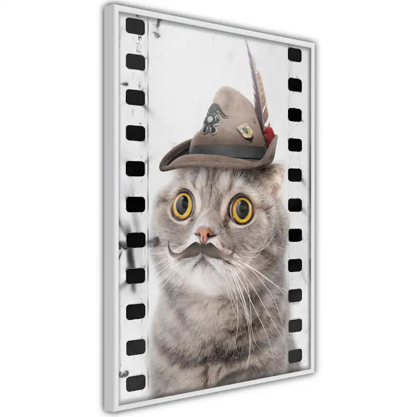 Poster Artgeist Affisch Cat In Hat