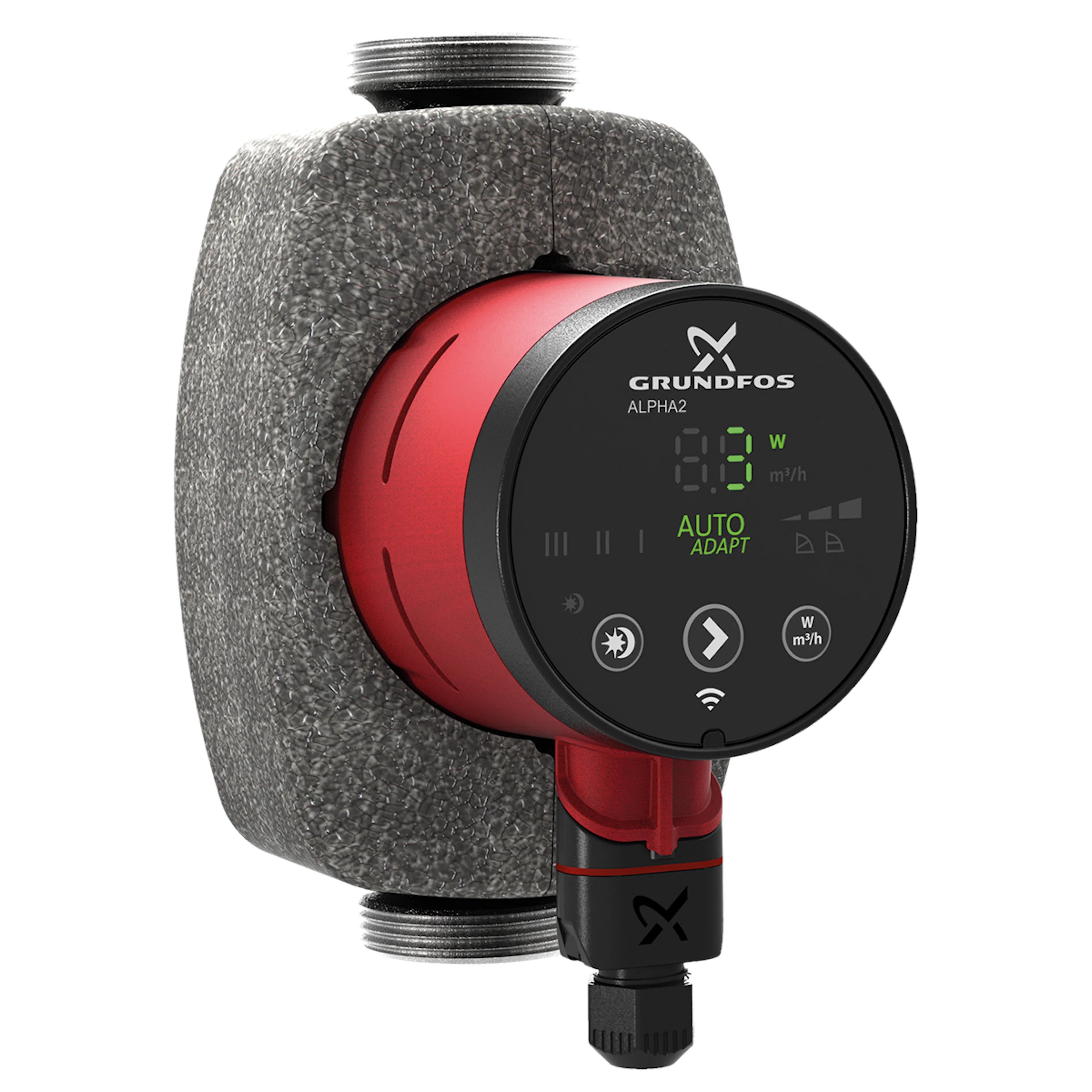 GRUNDFOS ALPHA2 25-40 N 180 TAPPVARMVATTENPUMP Modell: 25-40, Bygglängd: 180 mm