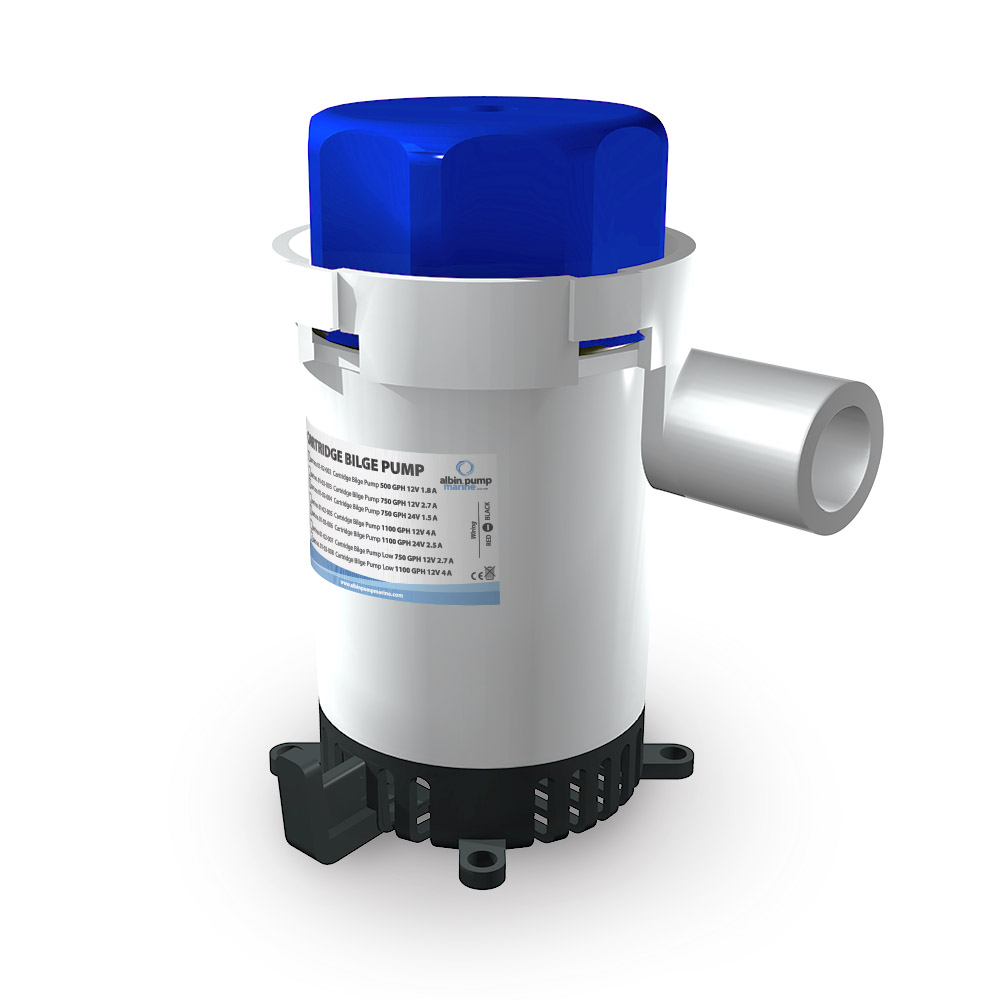 Länspump Albin Group Marine 1100 GPH 12V
