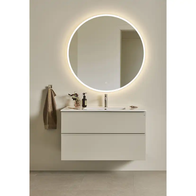 Tvättställsskåp Hafa Go Plus Beige, B: 1000mm