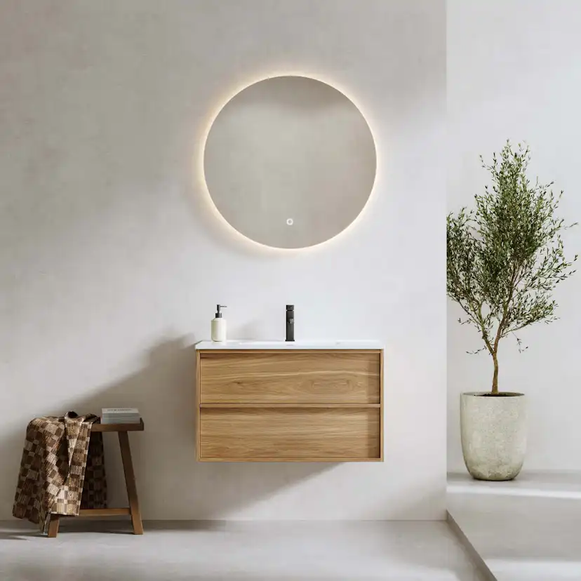 Tvättställsskåp Bathlife Charm med Tvättställ