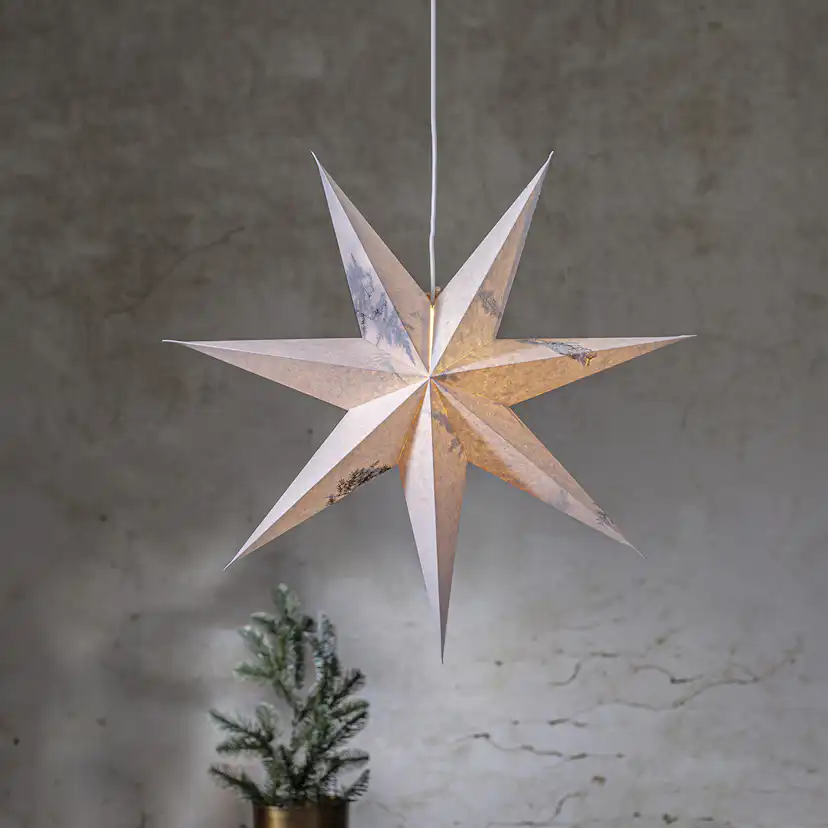 Adventsstjärna Star Trading Care Pappersstjärna