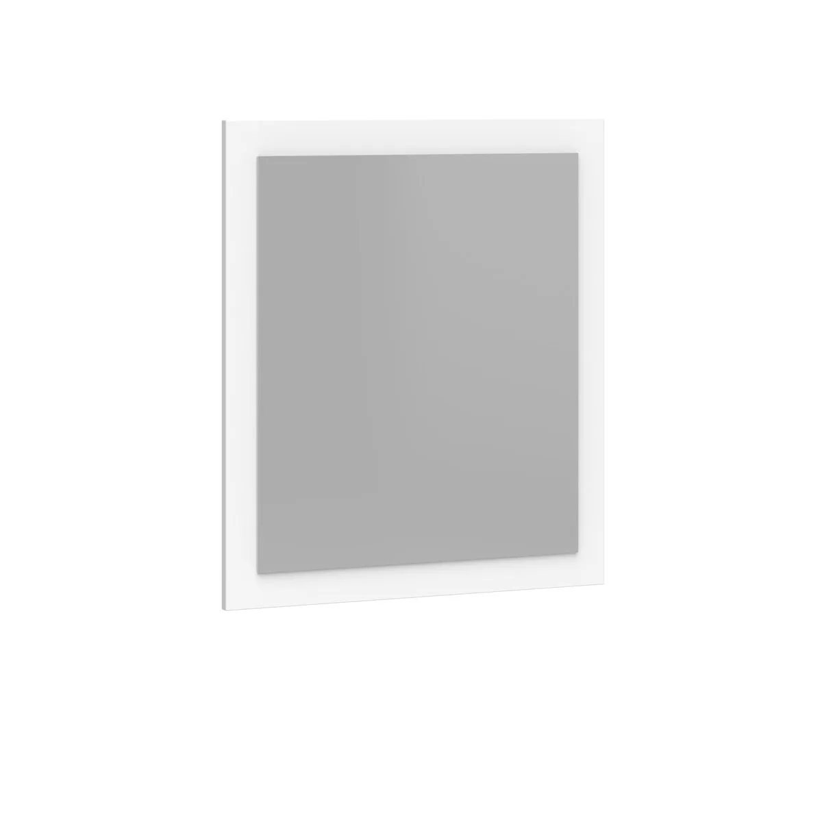 Badrumsspegel 60x68 cm Tenfors Allmoge Vit Matt Bredd: 600 mm, Färg: Vit