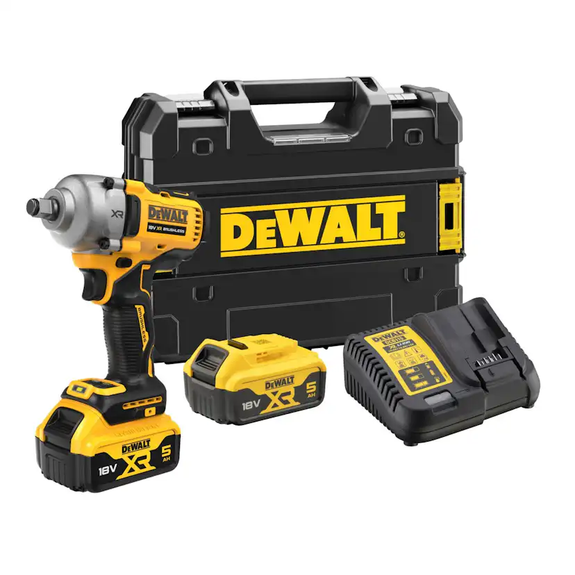 Mutterdragare DeWalt DCF891P2T 18V XR Tstak 2x5 Ah