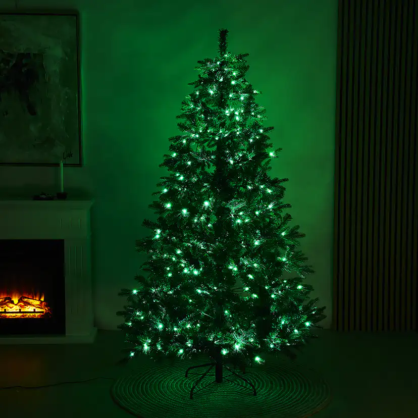 Plastgran Nordic Winter 180X124 cm LED