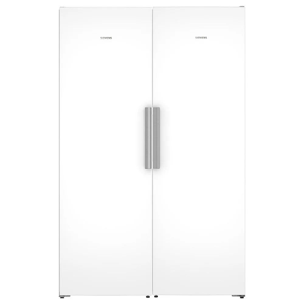 Kyl & Fryspaket Siemens iQ300 KS36NVWCG + GS36NVWCG Vit 186 cm – HyperFresh & NoFrost