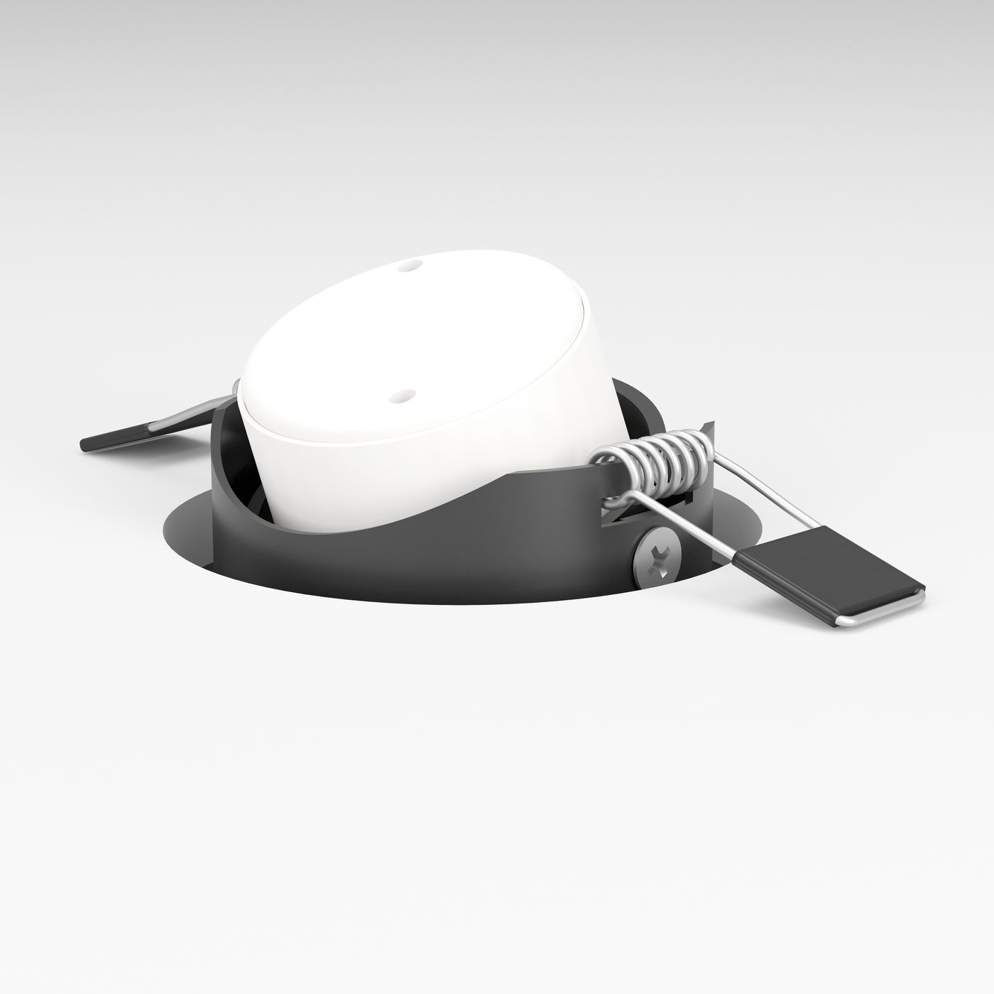 Infälld Lampa Eglo Saliceto 3 st Ø88 mm 2700K Svart