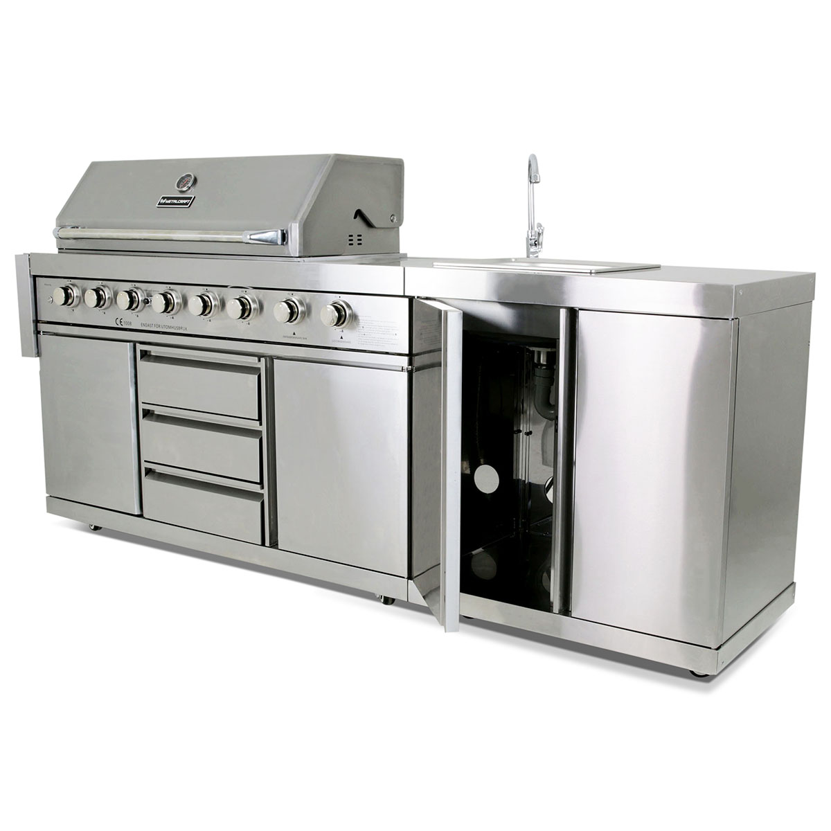 Kylskåp Metalcraft Till Gasolgrill Miami