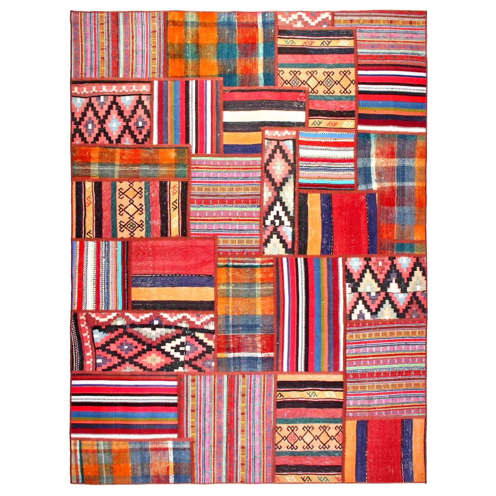 Persisk Patchworkmatta Arkiio Flerfärgad 173x232