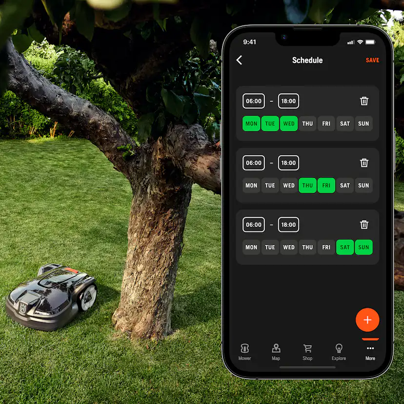 Robotgräsklippare Husqvarna Automower® 305E NERA