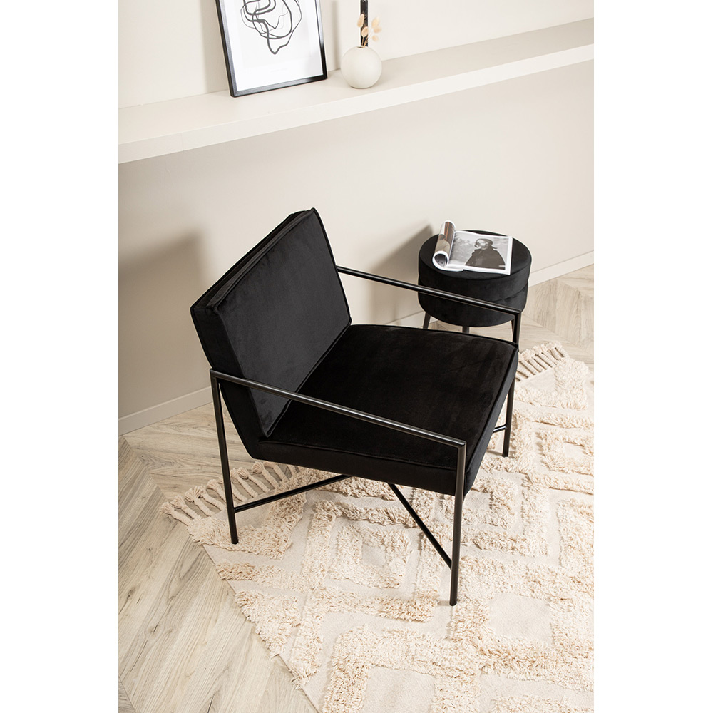 Fåtölj Venture Home Rakel Sammet