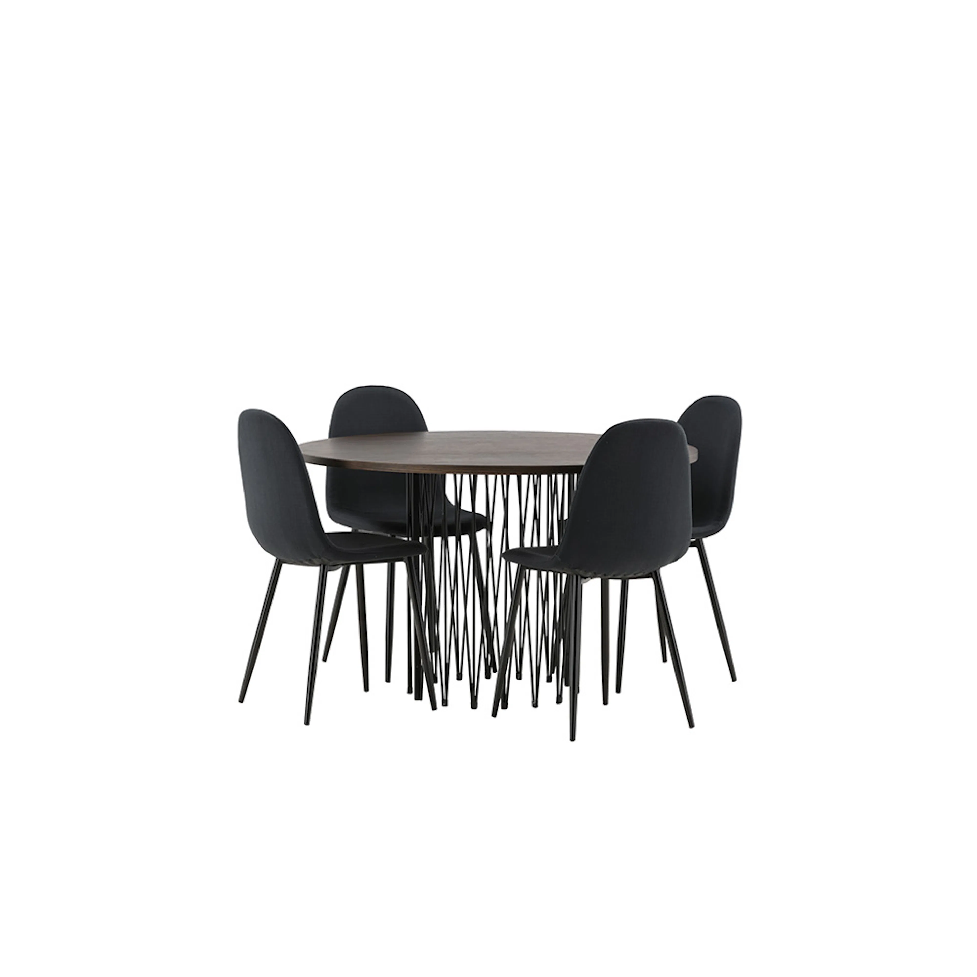 Matgrupp furniture/fashion Stone med 4 Polar Stolar