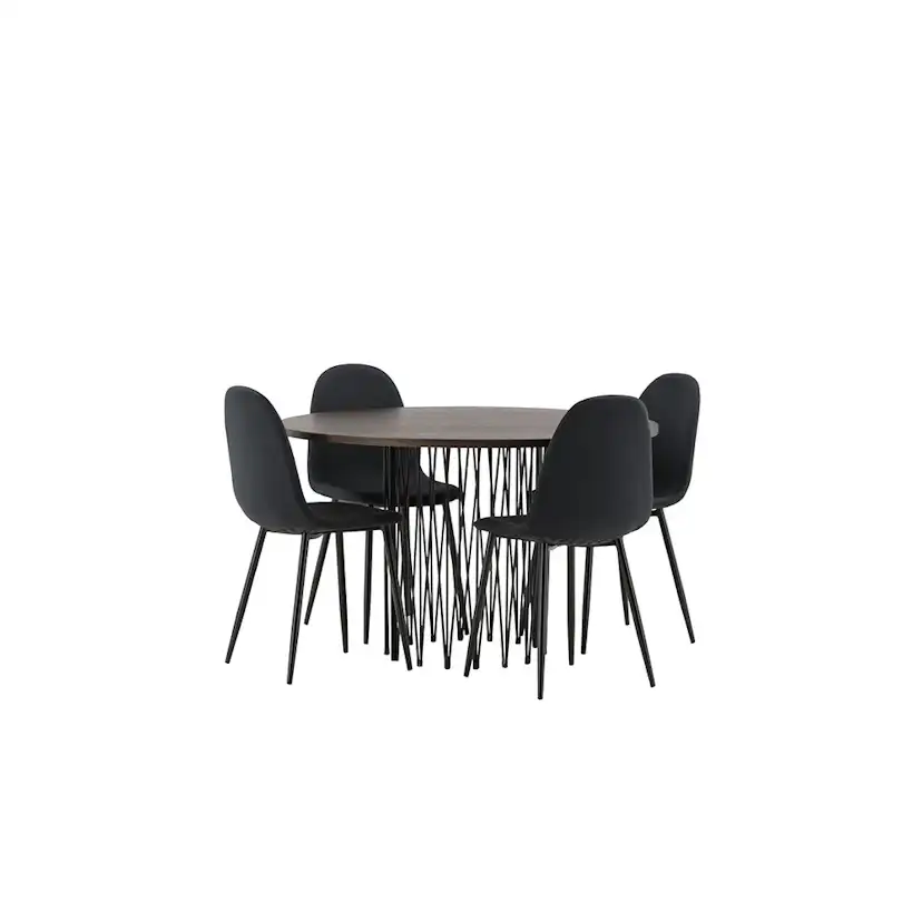 Matgrupp furniture/fashion Stone med 4 Polar Stolar
