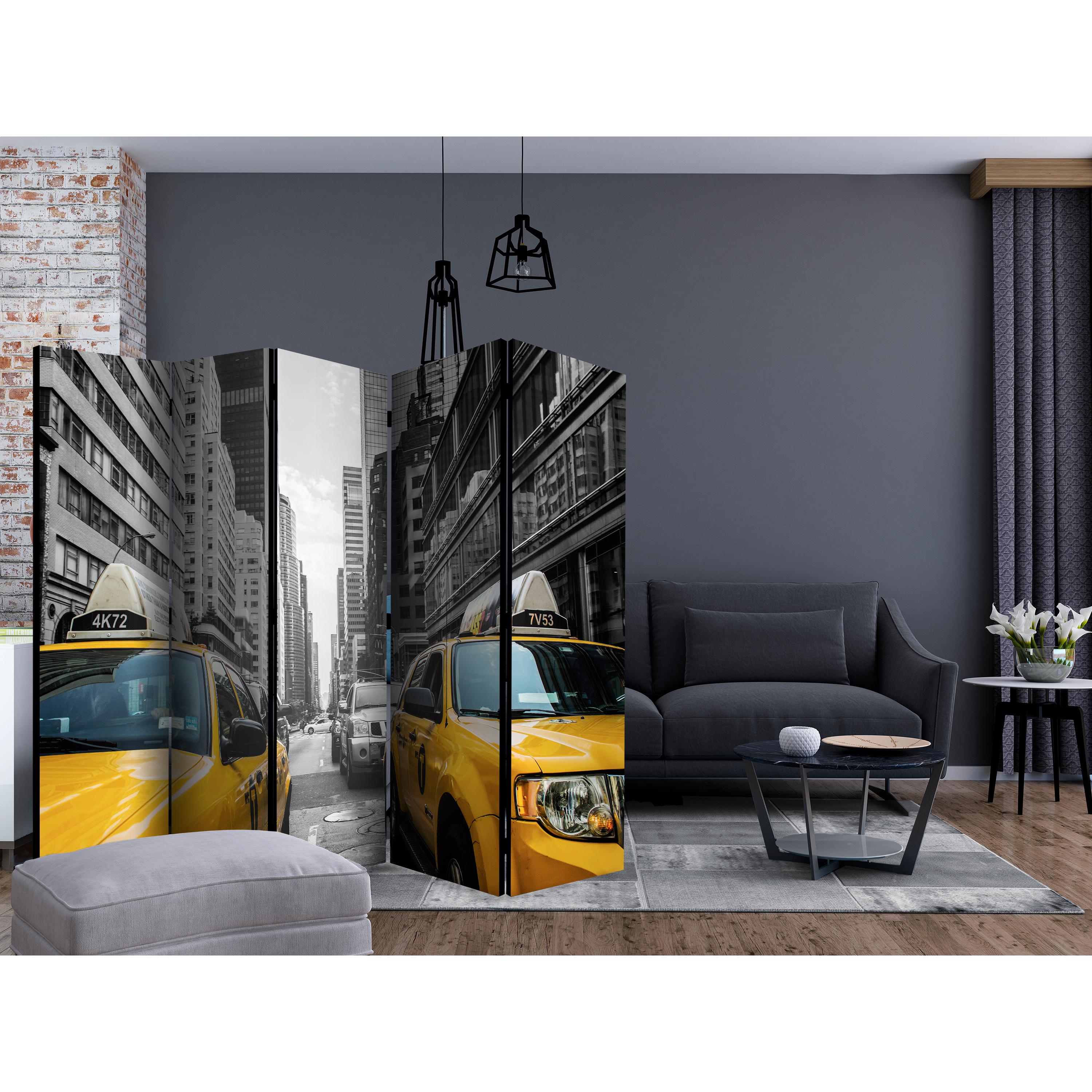 Rumsavdelare Skärmvägg Arkiio New York Taxi II 225x172 cm