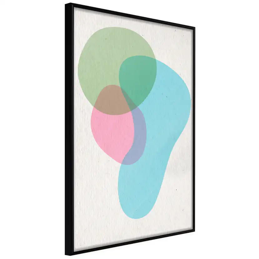 Poster Artgeist Affisch Colourful Spots