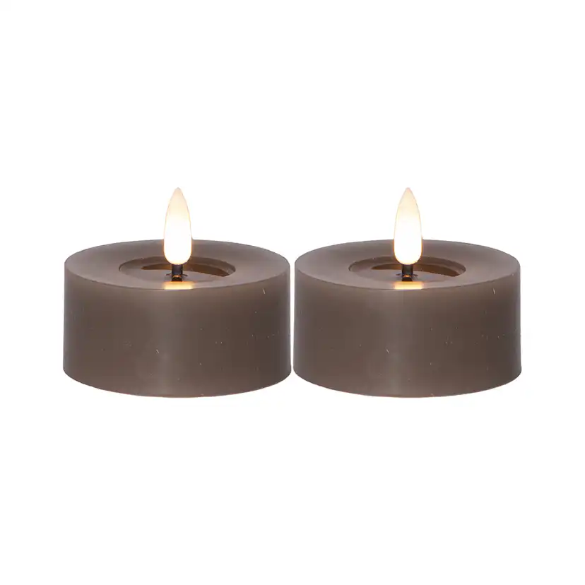 LED-Värmeljus Star Trading Flamme Flow 7x5 cm 2-pack
