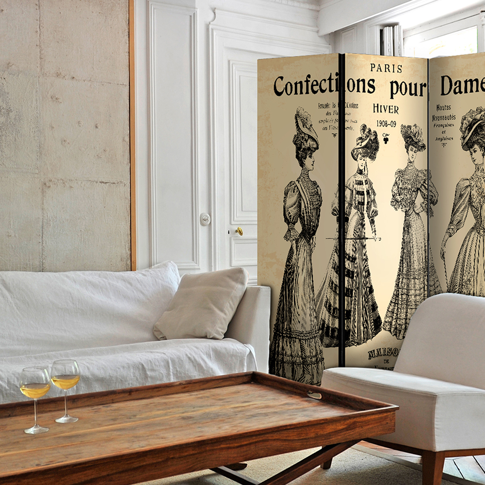 Rumsavdelare Skärmvägg Arkiio Confections Pour Dames 135x172 cm