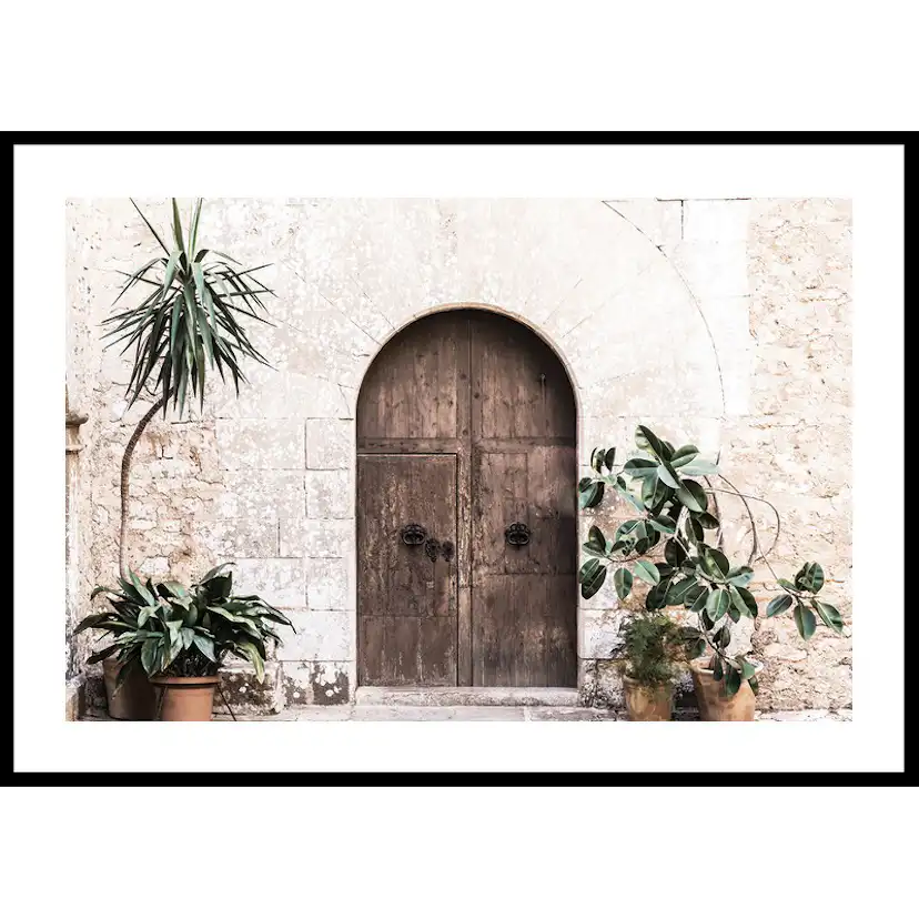 Mediterranian Patio No2 50x70 50x70 cm
