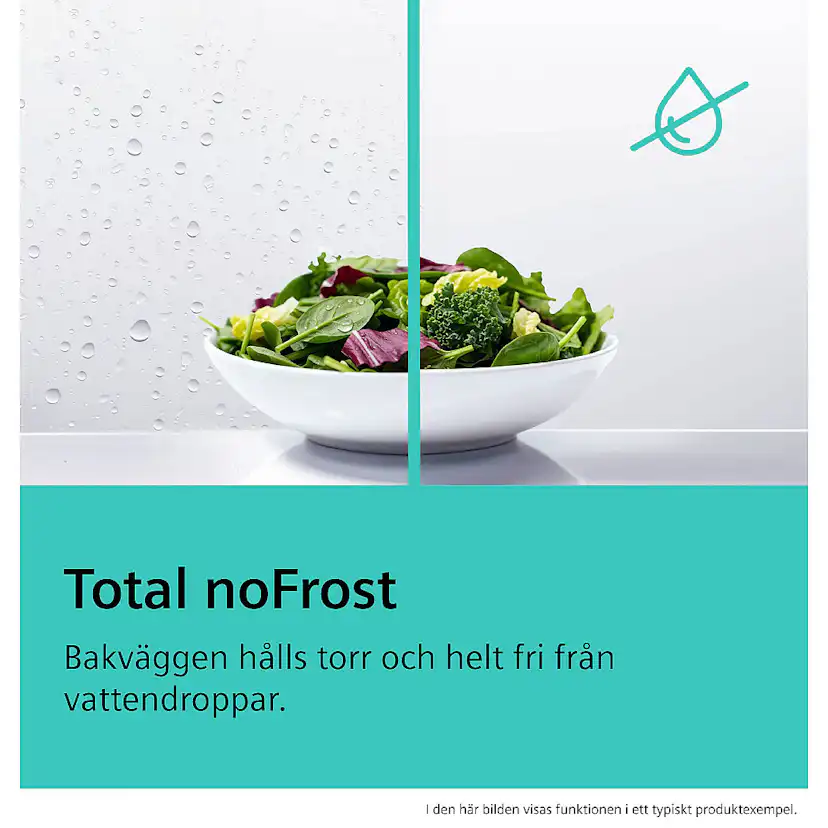 Fristående Kylskåp Siemens KS36NVXCG iQ300 BlackSteel