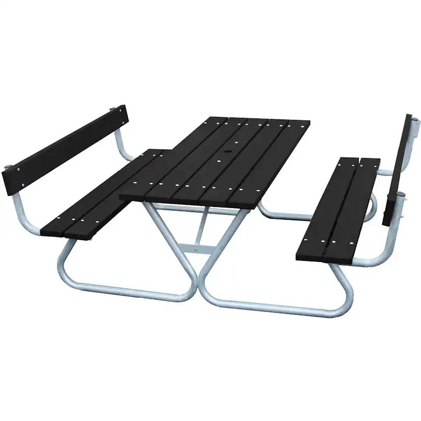 Bänkbord Utomhus Eden Wood Robust med Rygg