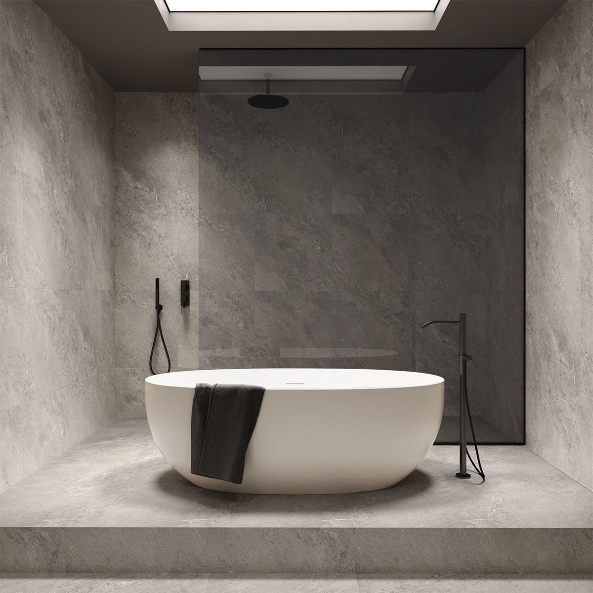 Klinker Tenfors Newport Pearl Marmor Matt 60x60