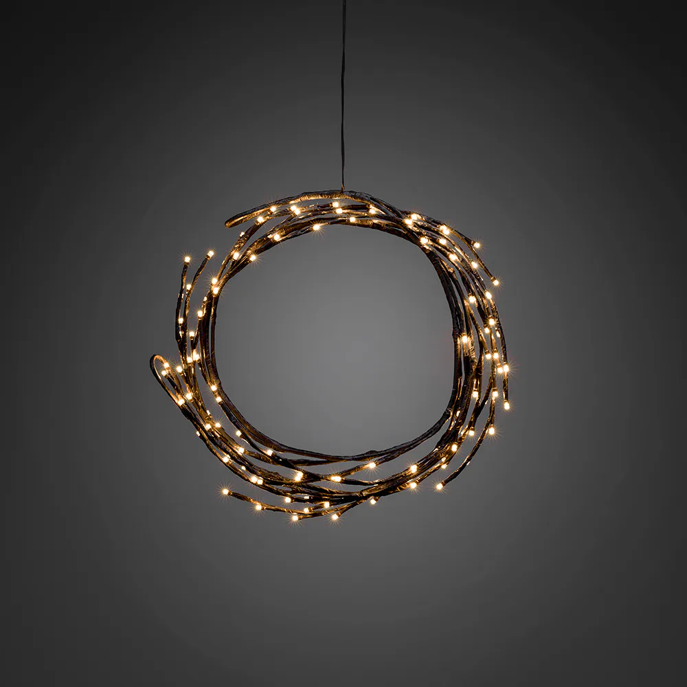 Krans/Klätterväxt Gnosjö Konstsmide 120 LED