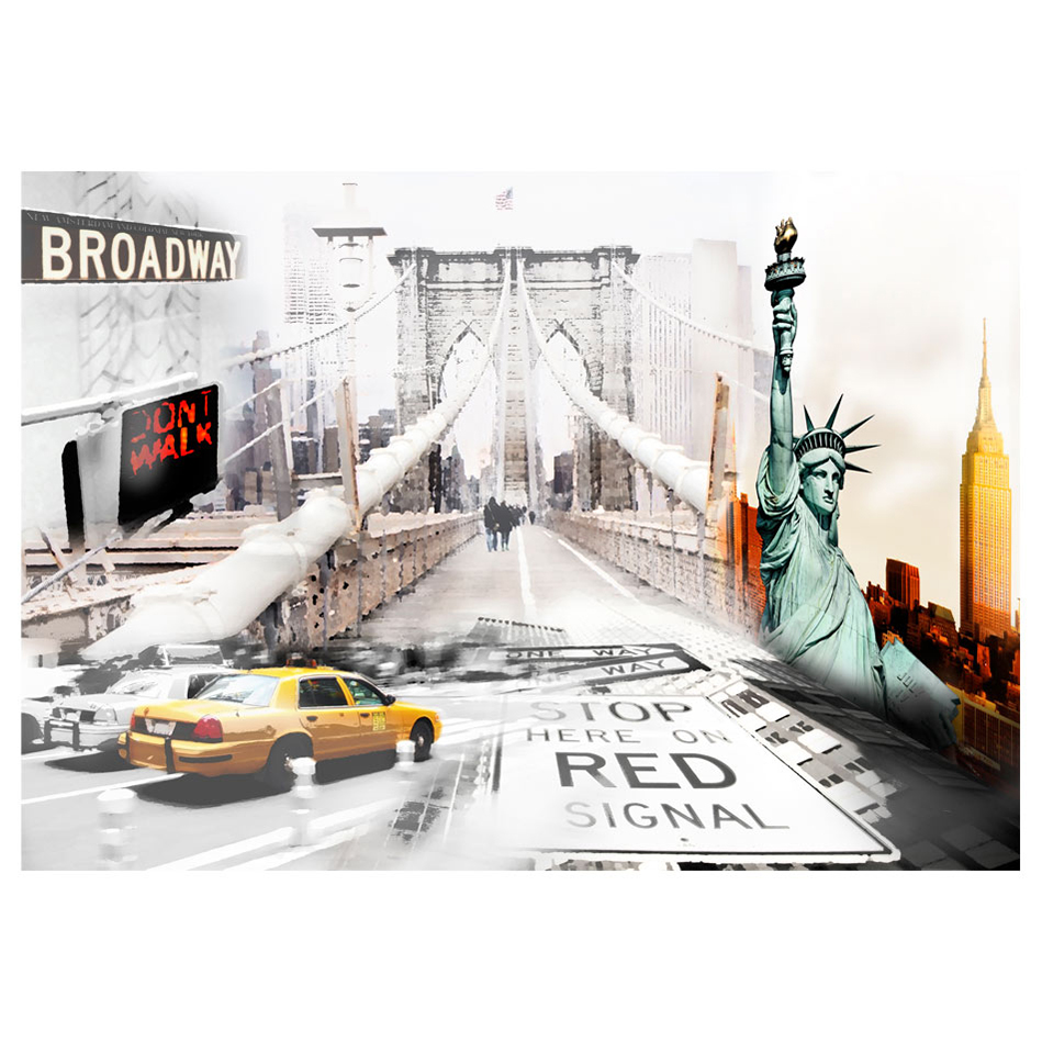 New York streets 200x140 Storlek: 200x140 cm