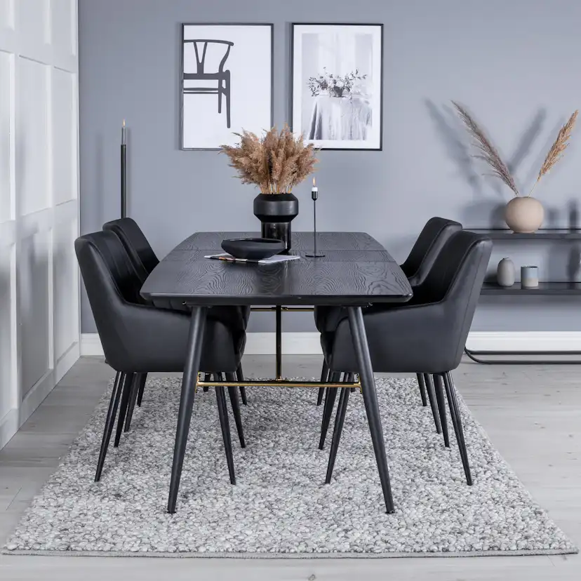 Matgrupp Venture Home Gold med 4st Comfort Stolar