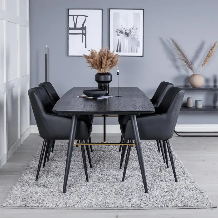 Matgrupp Venture Home Gold med 4st Comfort Stolar