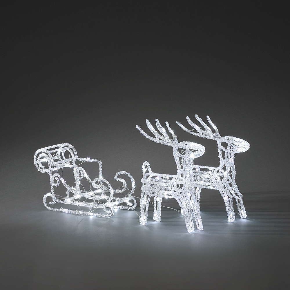 Dekorationsbelysning Gnosjö Konstsmide Ren & Släde