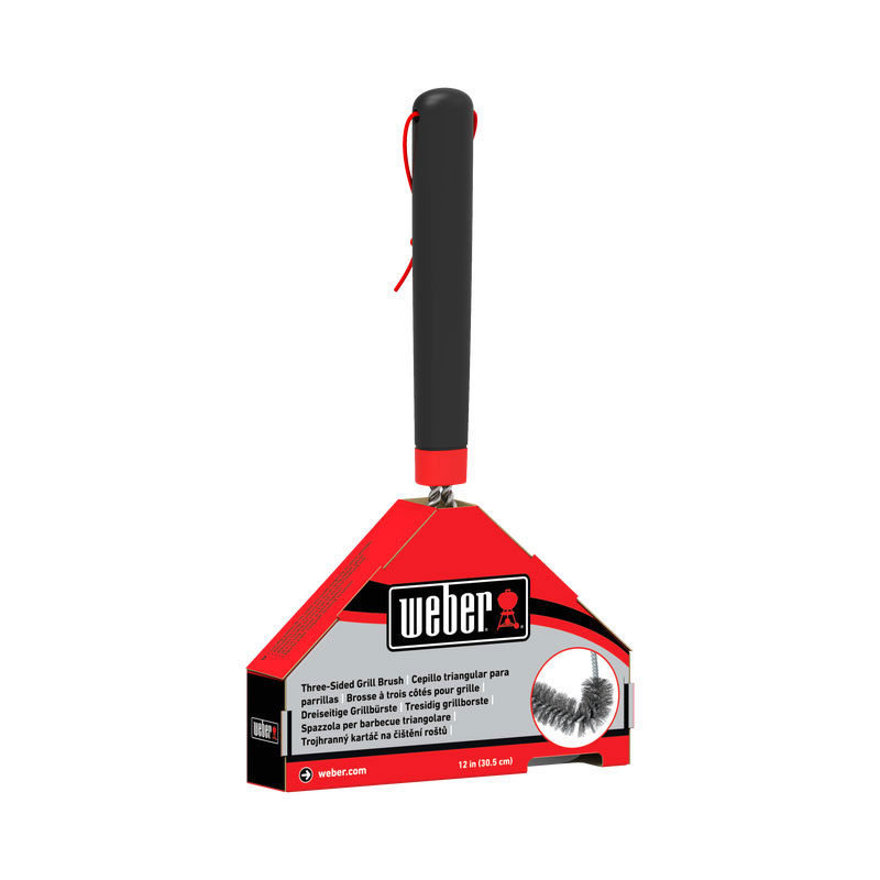 Grillborste Weber Tresidig 30 cm