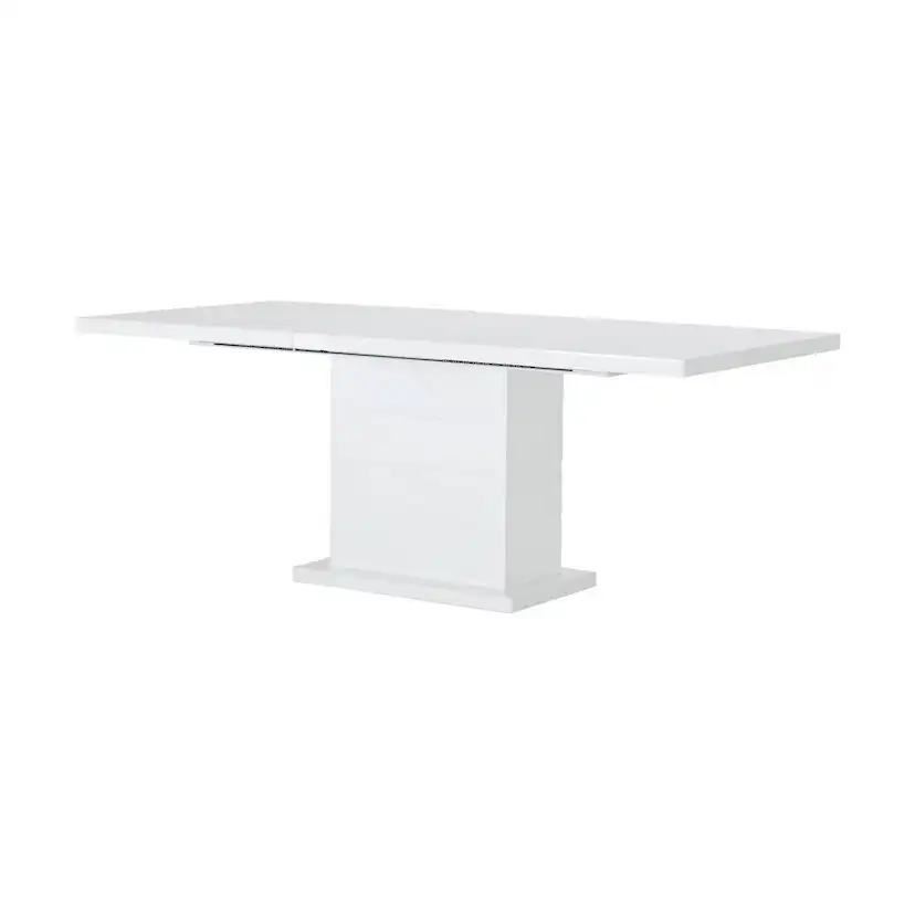 Matgrupp Concept 55 Ratliff Rektangulärt Matbord 180-220 cm Förlängningsbart med 4 Cibus Matstol