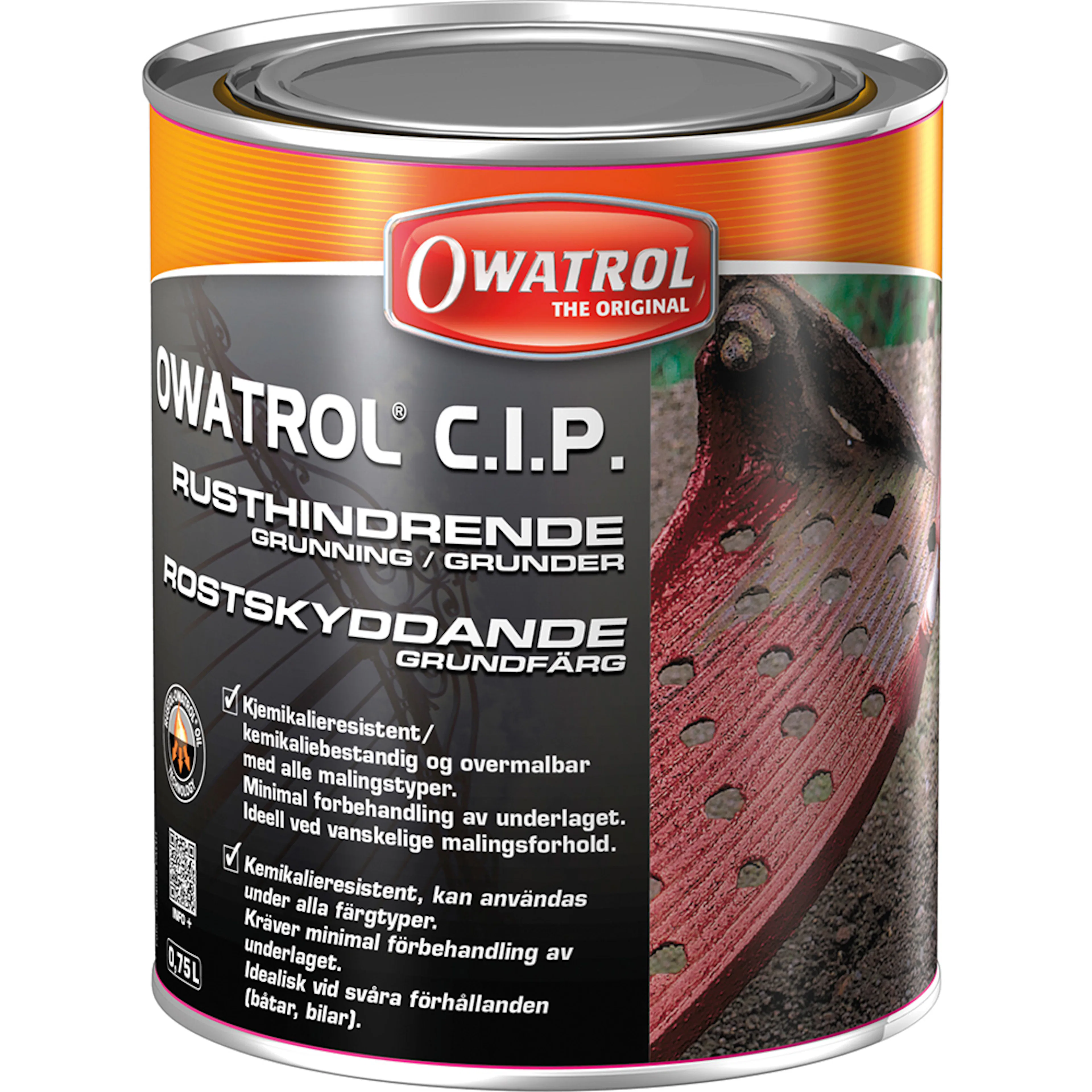 Rostskydd Owatrol Cip 0,75 L