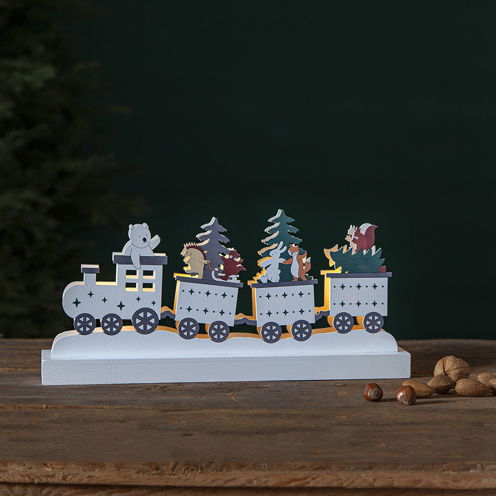 Bordsdekoration Star Trading Forest Friends 1